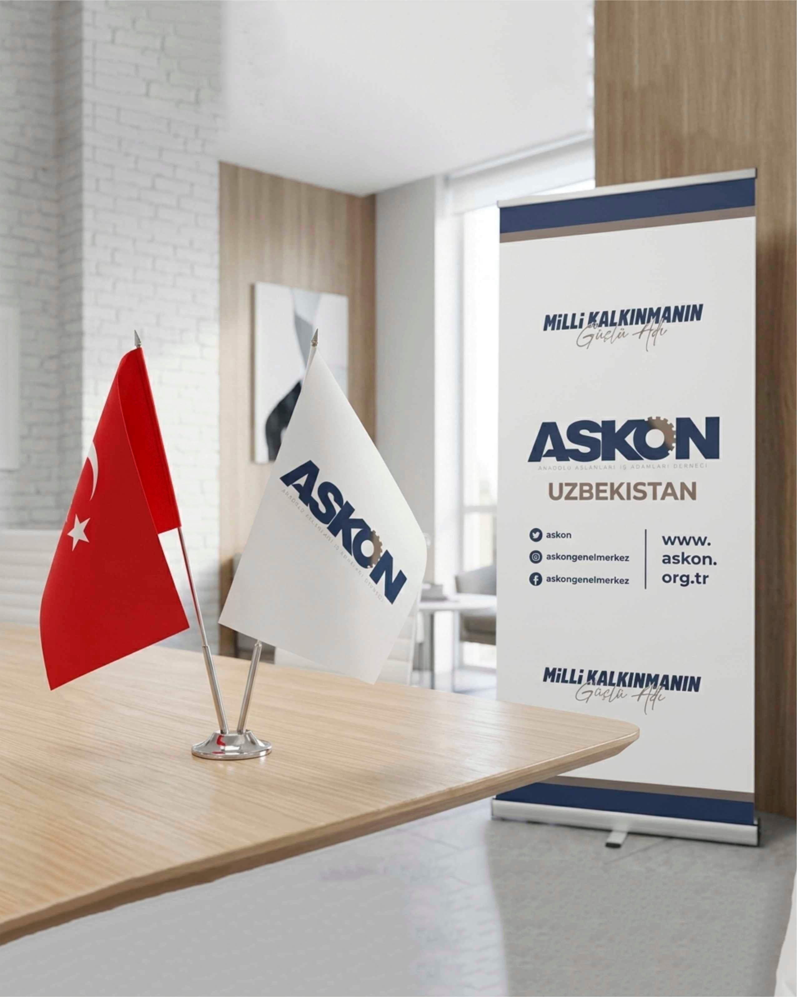 Bayrak • Stand ve Rollup