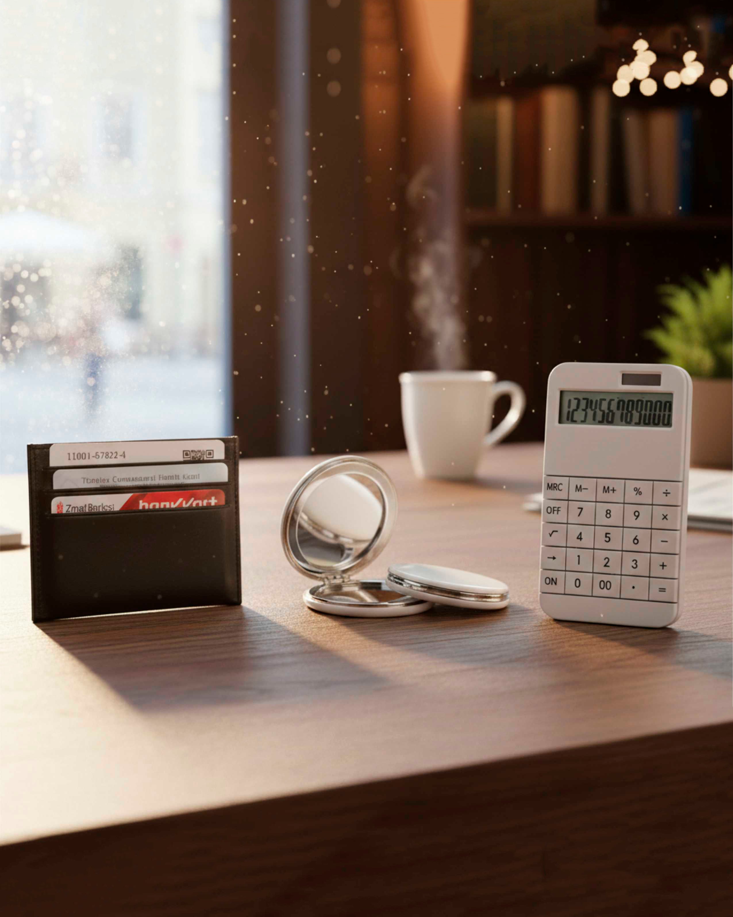 Kartvizitlik • Ayna • Hesap Mak.