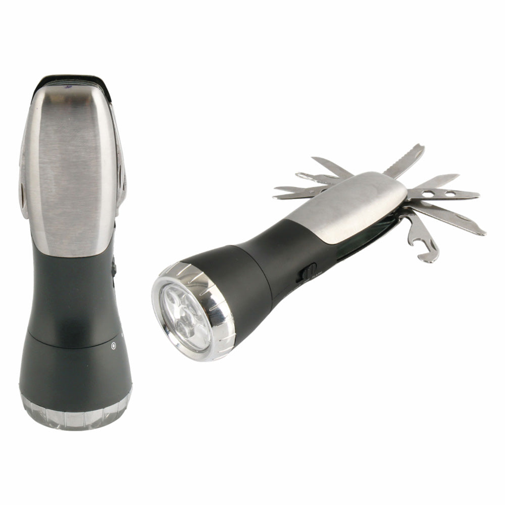 Multifunctional Pocket Knife with Flashlight