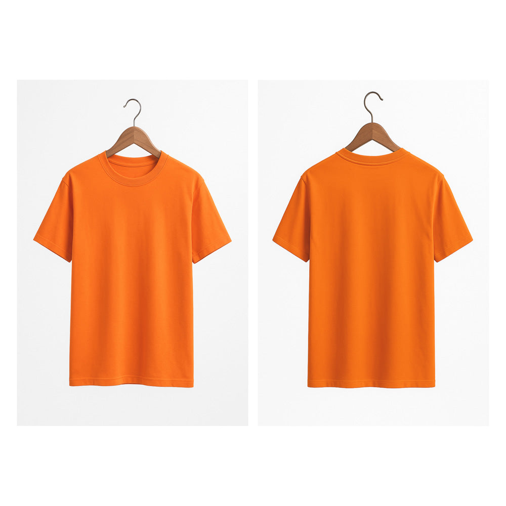 تيشيرت قطني برقبة دائرية