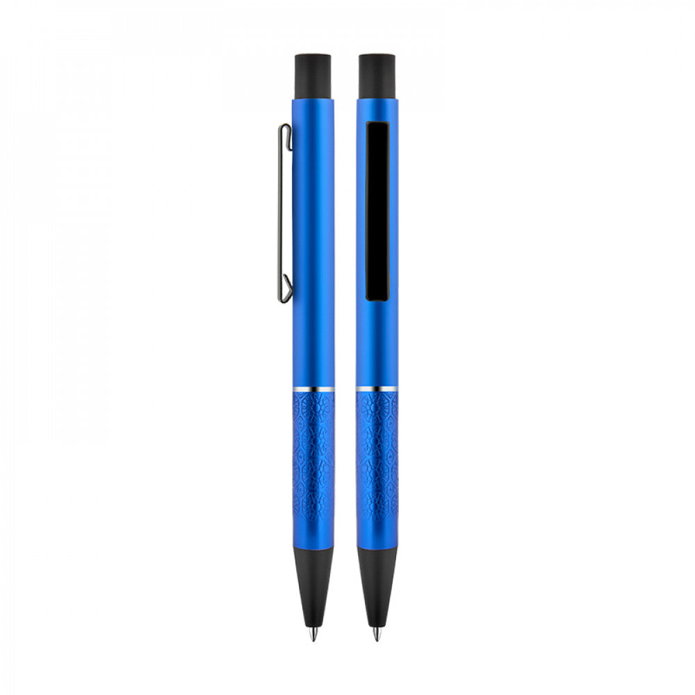 قلم معدني (عبوة حبر جاف قابلة لإعادة التعبئة)