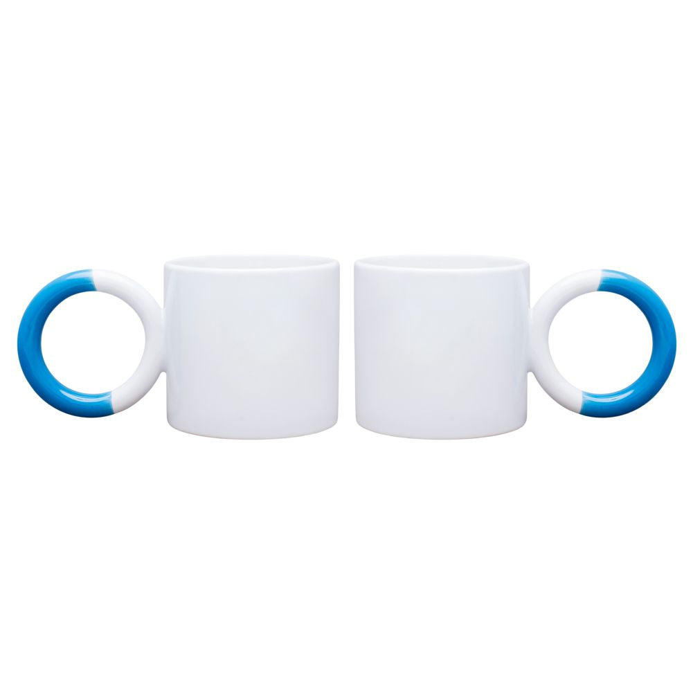 Set of 2 Porcelain Nescafe Cups