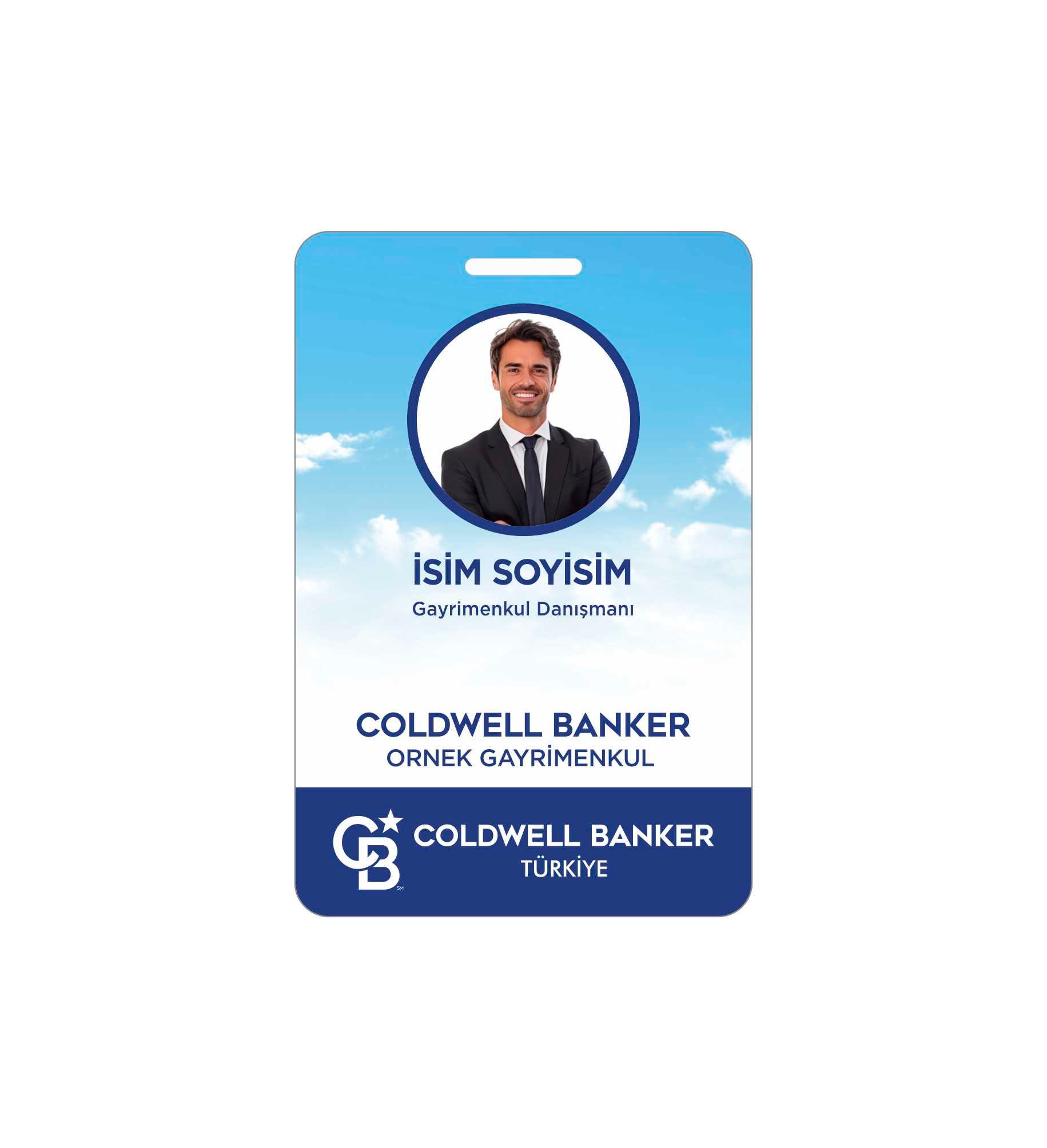 Coldwell Banker PVC Yaka Kartı