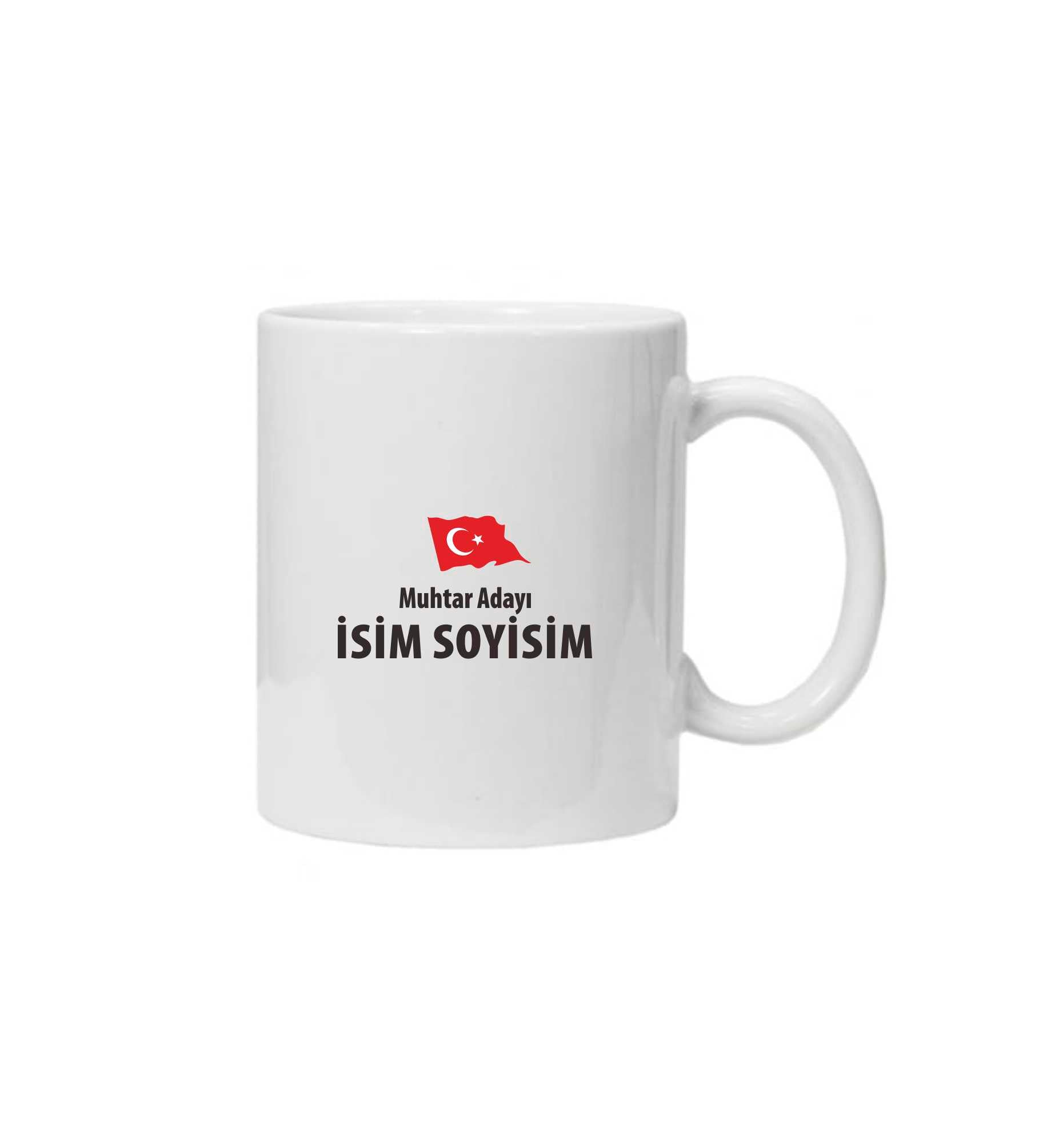 Muhtar Adayı Kupa Bardak