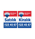Remax Dikey Afiş Branda
