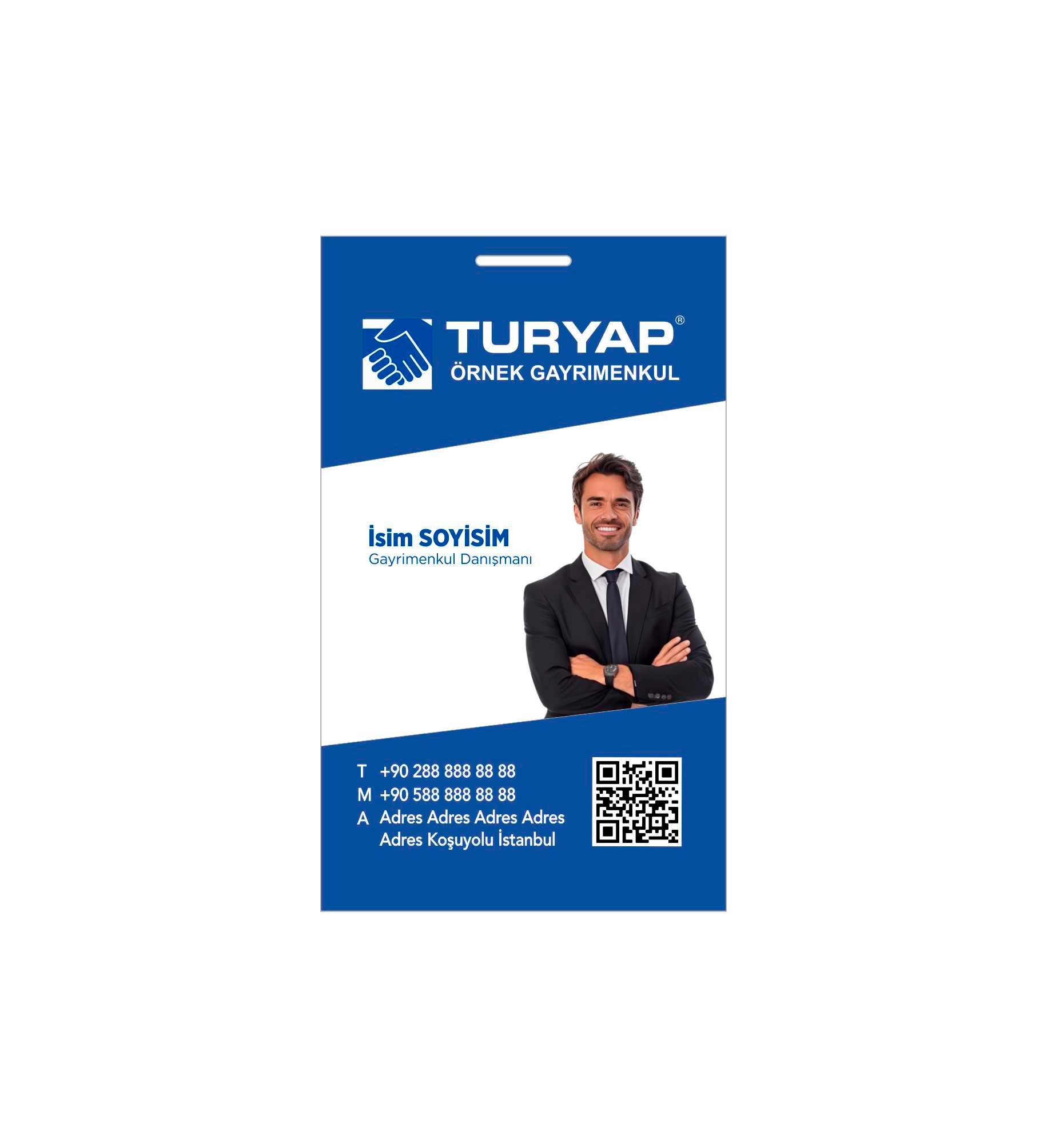Turyap PVC Yaka Kartı