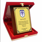 Ahşap Plaket