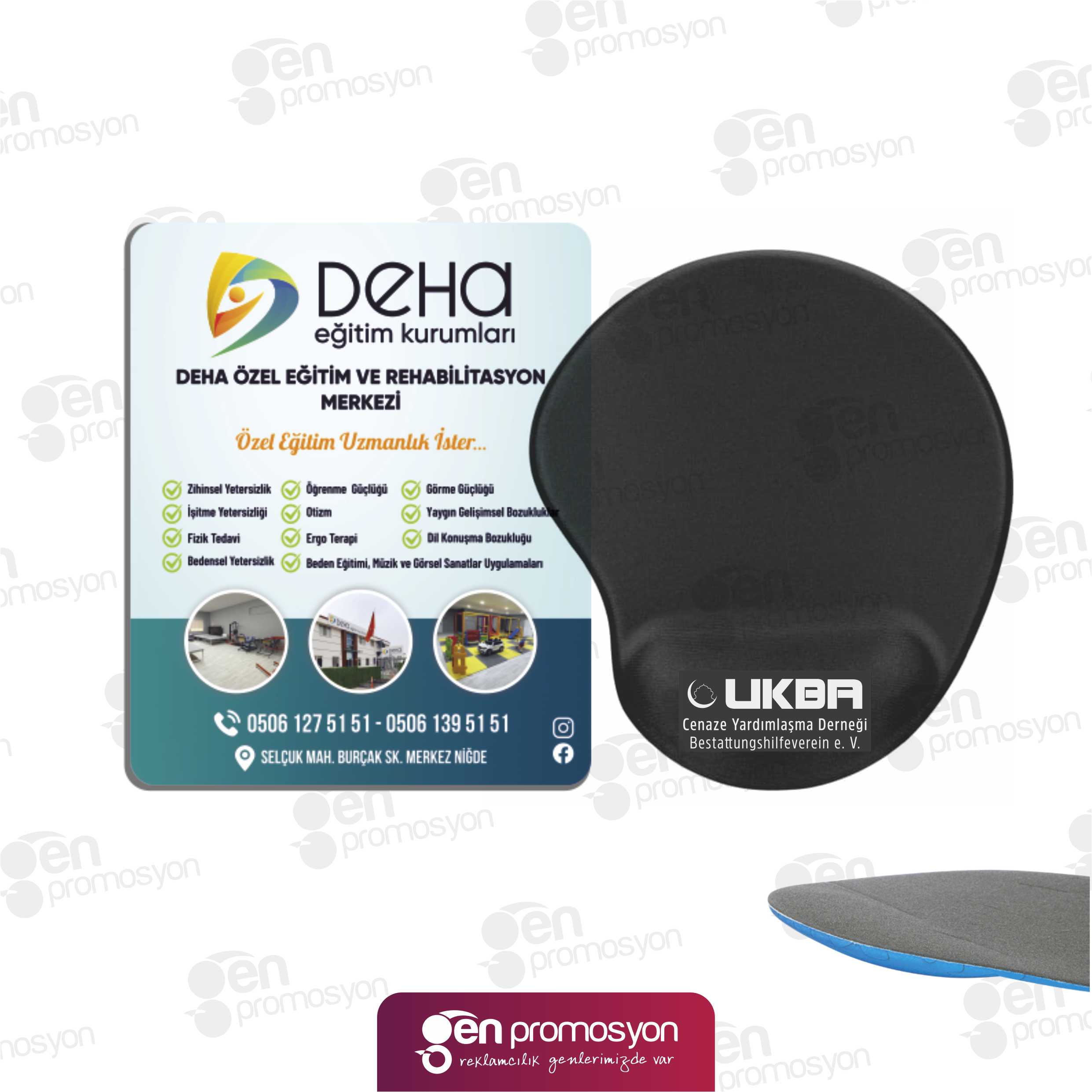 Mouse Pad with Wrist Rest